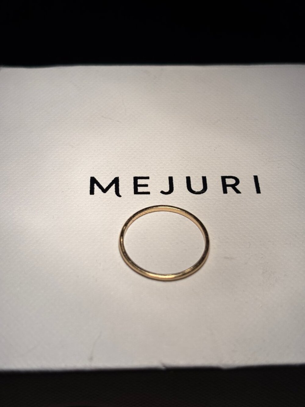 Stacker Ring 14K solid Gold - Picture 3 of 13